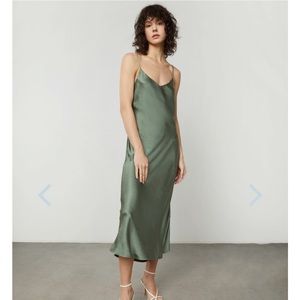 Oak + Fort Midi Slip Dress